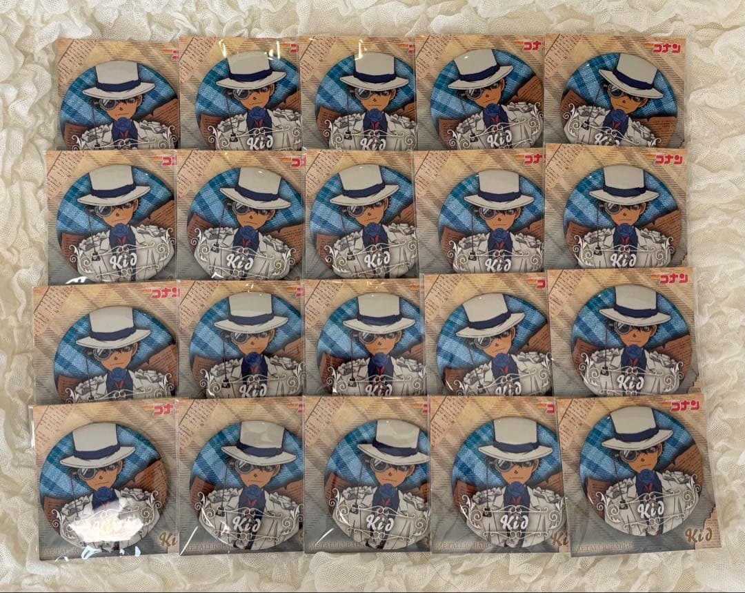 名探偵コナン コナンプラザ 怪盗キッド 缶バッジ