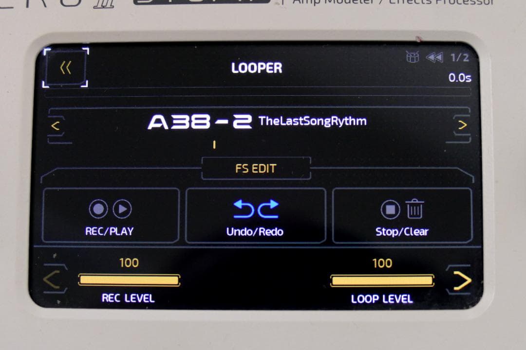 HOTONE AMPERO Ⅱ STOMP 【ファームウェアアップデート済み】