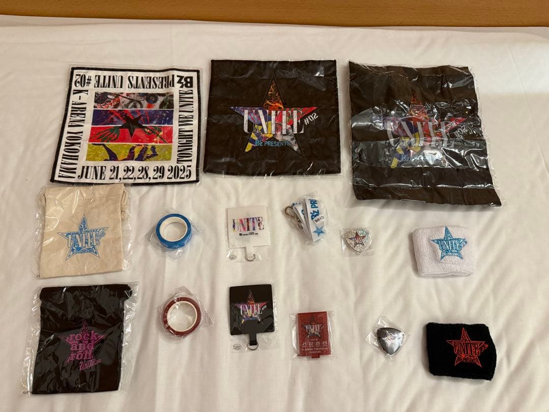 未使用 B'z UNITE #02 会場限定ガチャガチャ15種類 まとめ売り