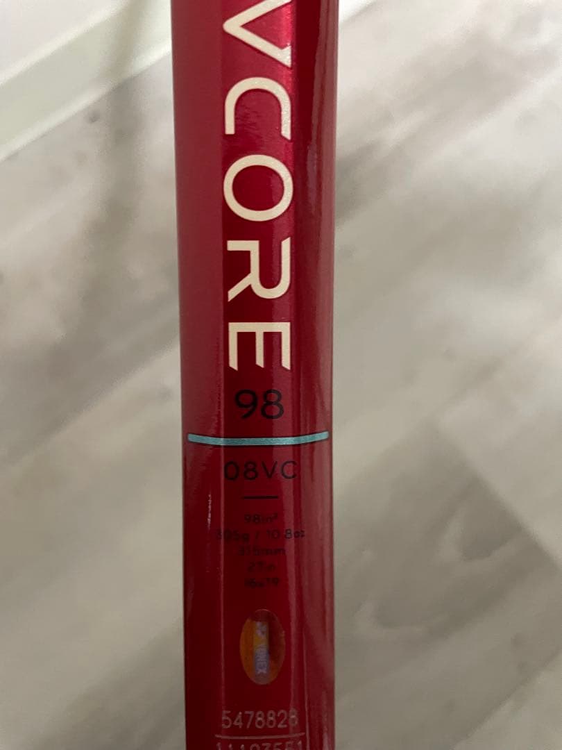 YONEX VCORE98 G3 2026モデル（ストリング込)