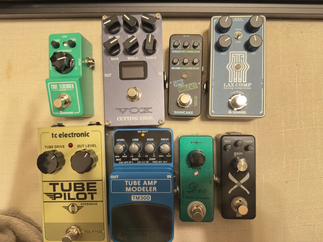 【ジャンクなし】ギターエフェクター8台セット チューブスクリーマーミニなど