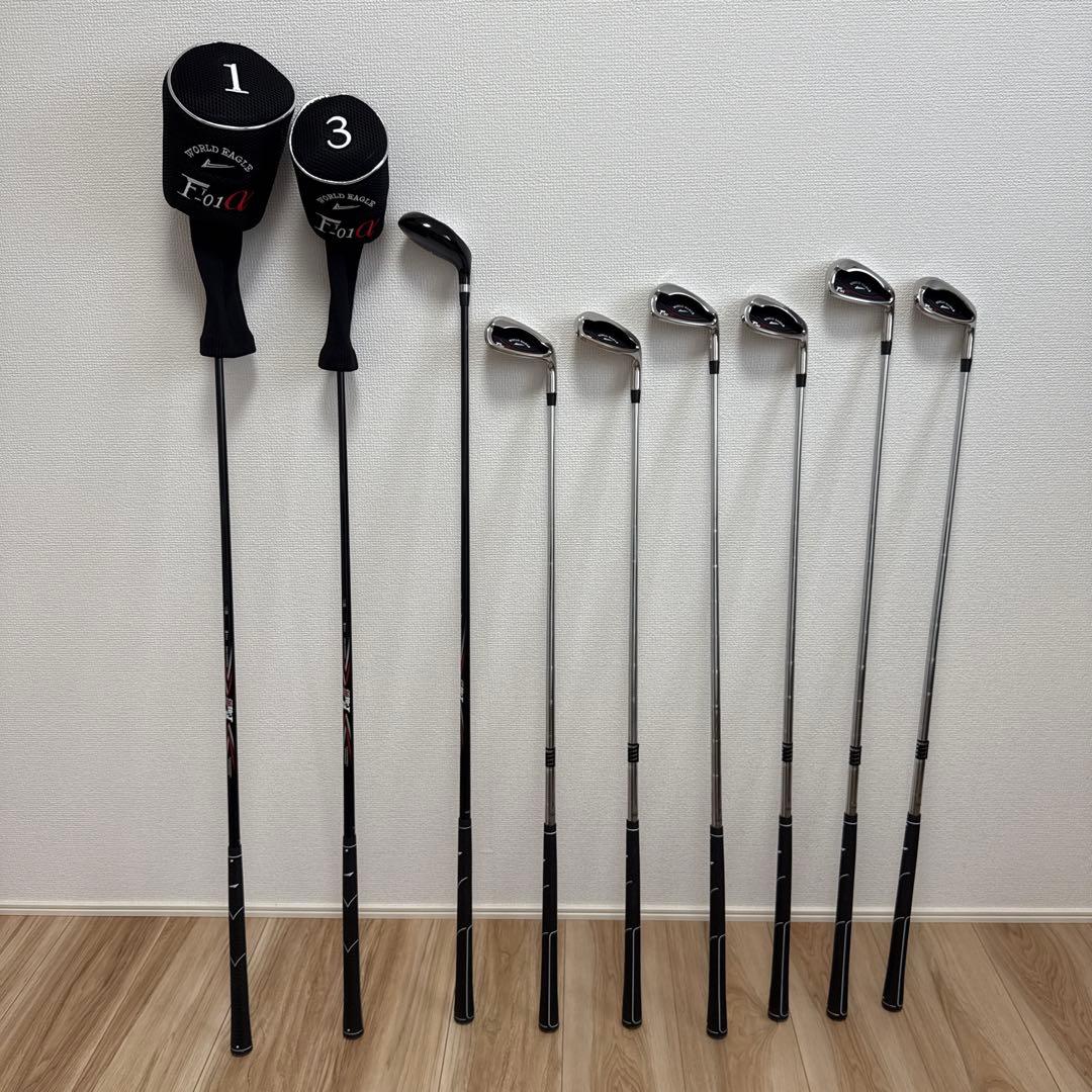 ★新品★ PUMAゴルフWORLD EAGLE F-01α ゴルフクラブセット