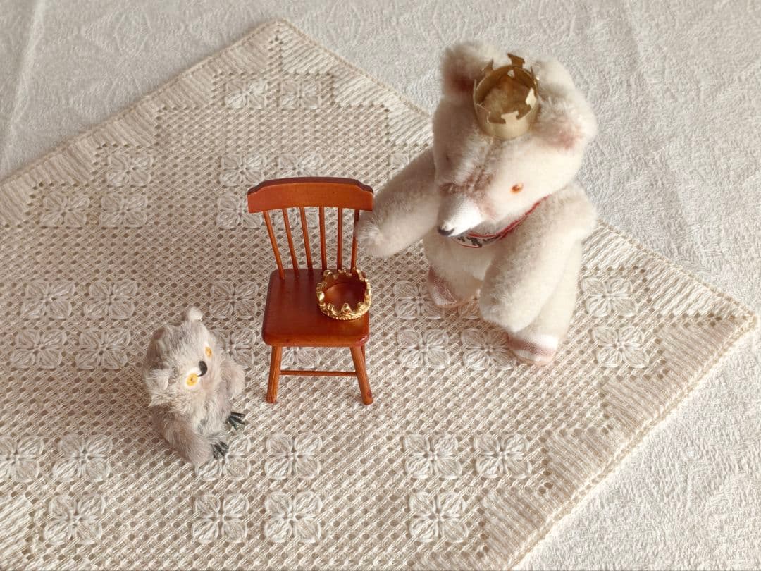 * vintage owl ❀ * もふもふ フクロウさん