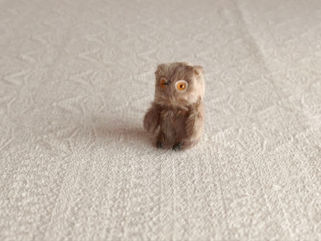 * vintage owl ❀ * もふもふ フクロウさん