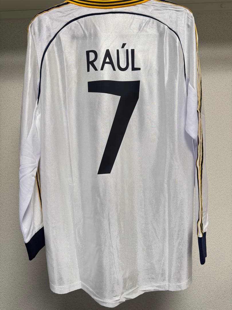 レアル・マドリード RAÚL 7 長袖シャツ Lサイズ