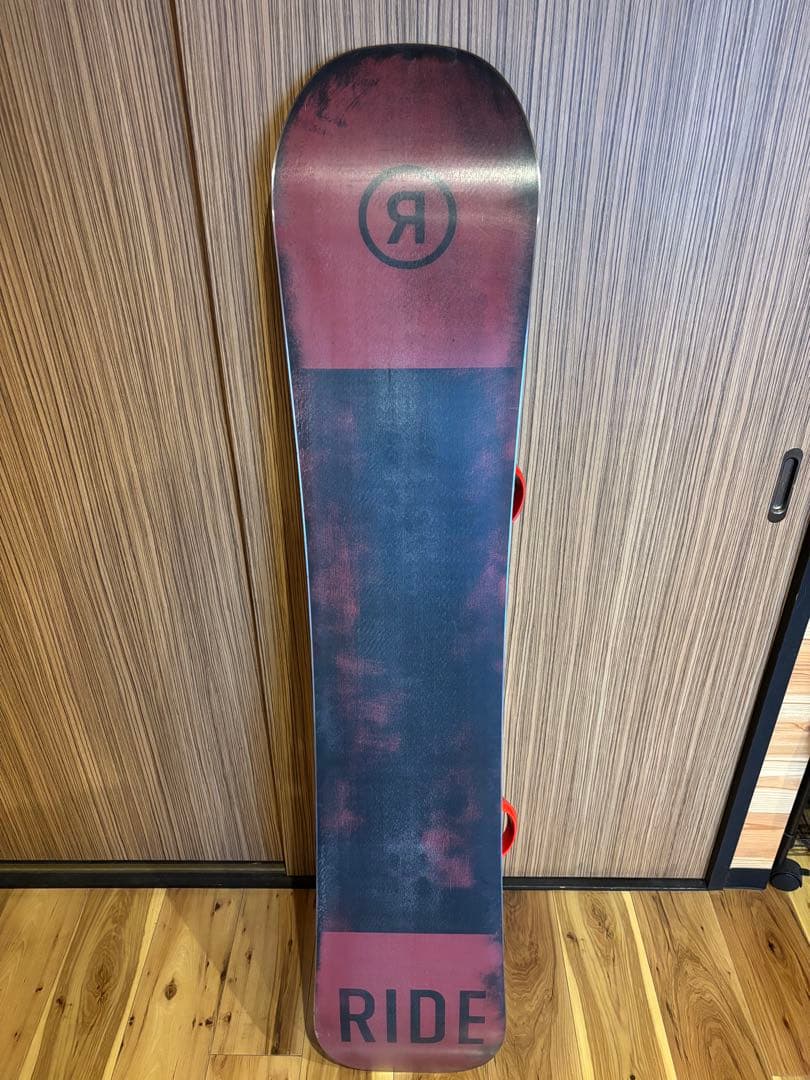 スノーボードセット　RIDE AGENDA &KX ブラック/レッド