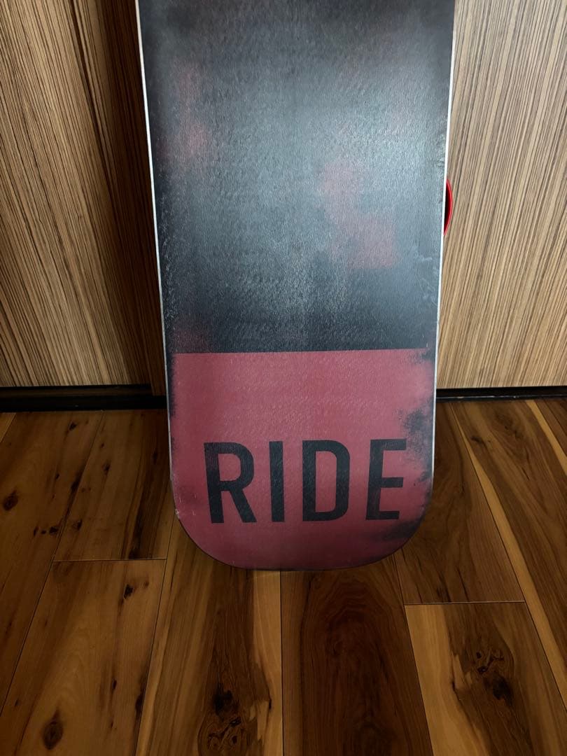 スノーボードセット　RIDE AGENDA &KX ブラック/レッド