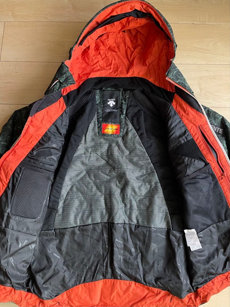 オガサカチーム デサントSKI ウェア 上下セット SSサイズ