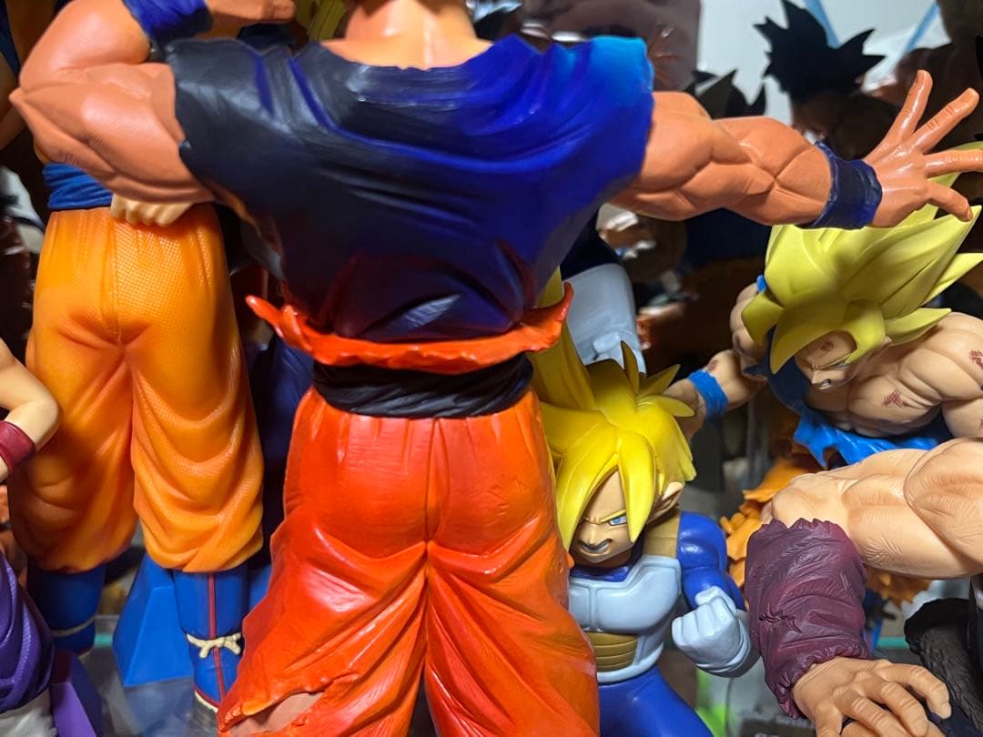 し*く様 ドラゴンボール 孫悟空 フィギュア 超サイヤ人 一番くじ D賞 リペイ