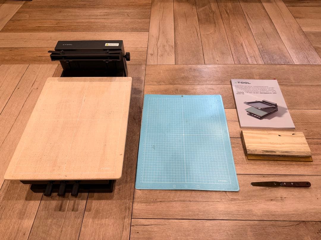 XTOOL S1 20W ホワイト+RA2 Pro＋スクリーンプリンターセット