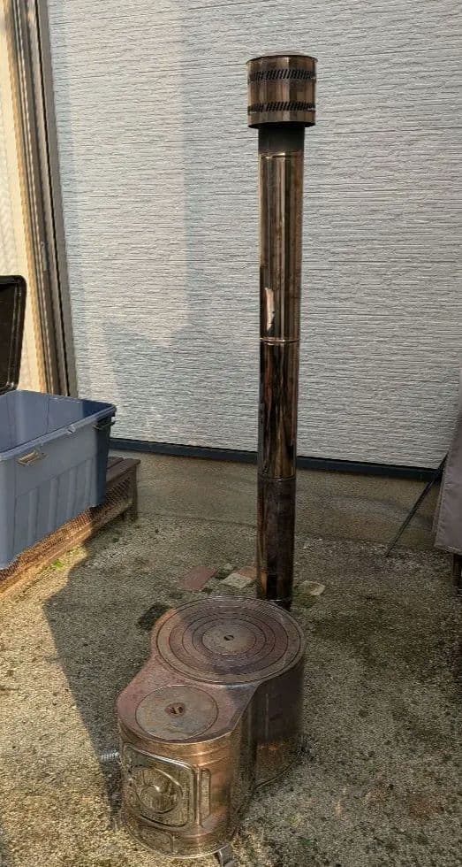 m*i様 ホンマ製作所 薪ストーブ ステンレス時計1型 2回使用の美品