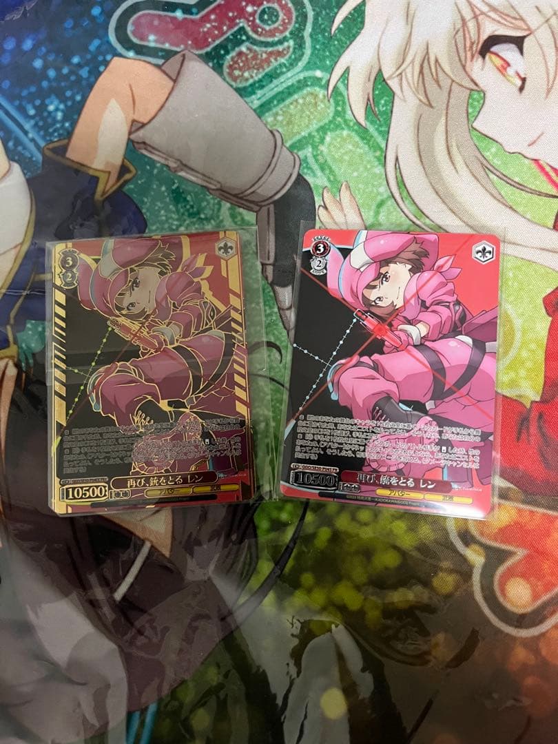 ヴァイス　cxチャレンジ　ガンゲイルオンライン　PRカード　再び、銃をとる レン