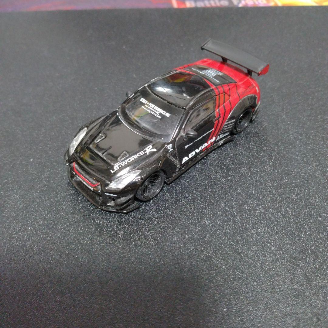 ミニカー miniGT LB Works Nissan GT-R R35 Advan