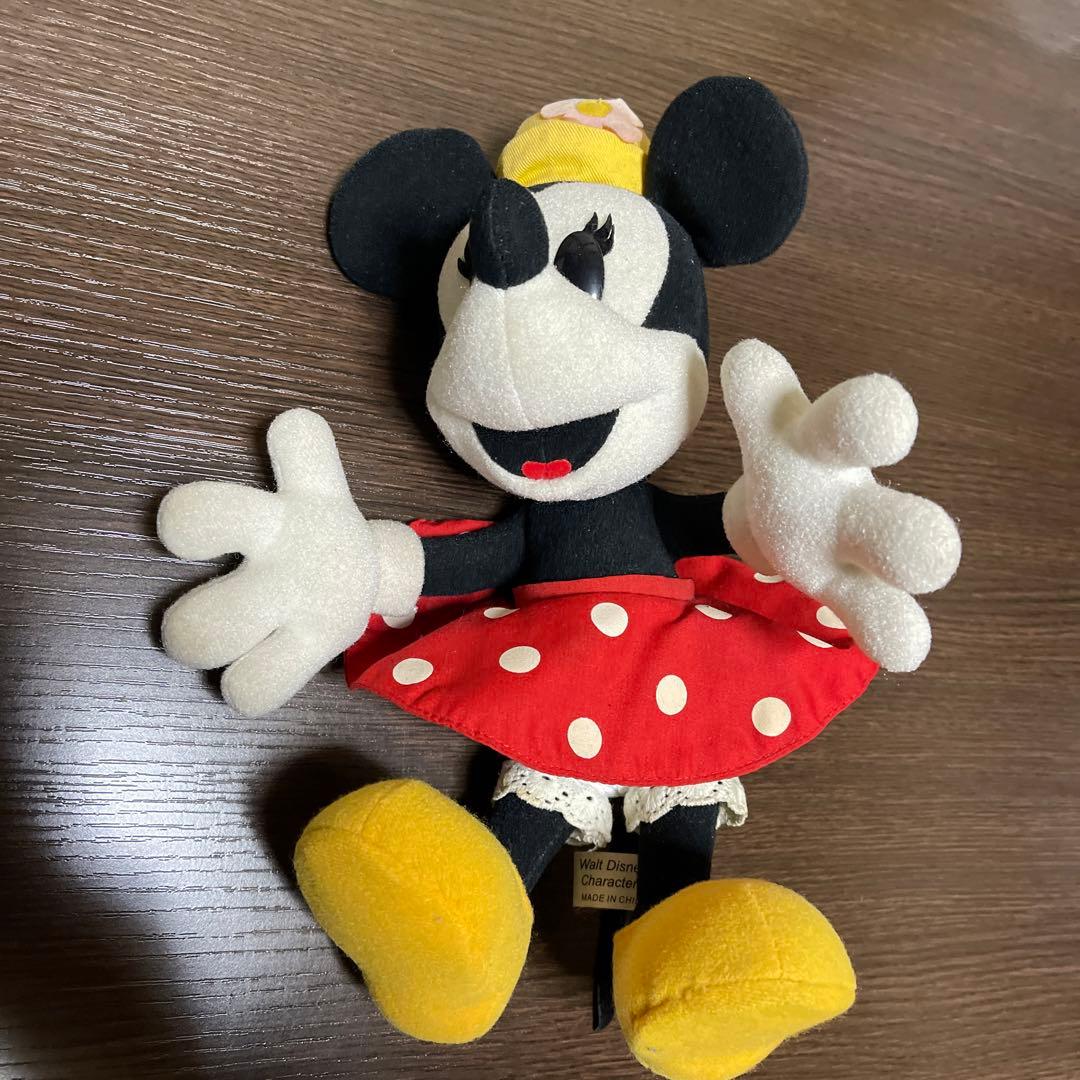 ディズニーランド　ディズニー　ミニーマウス　ミニー　ぬいぐるみ　人形