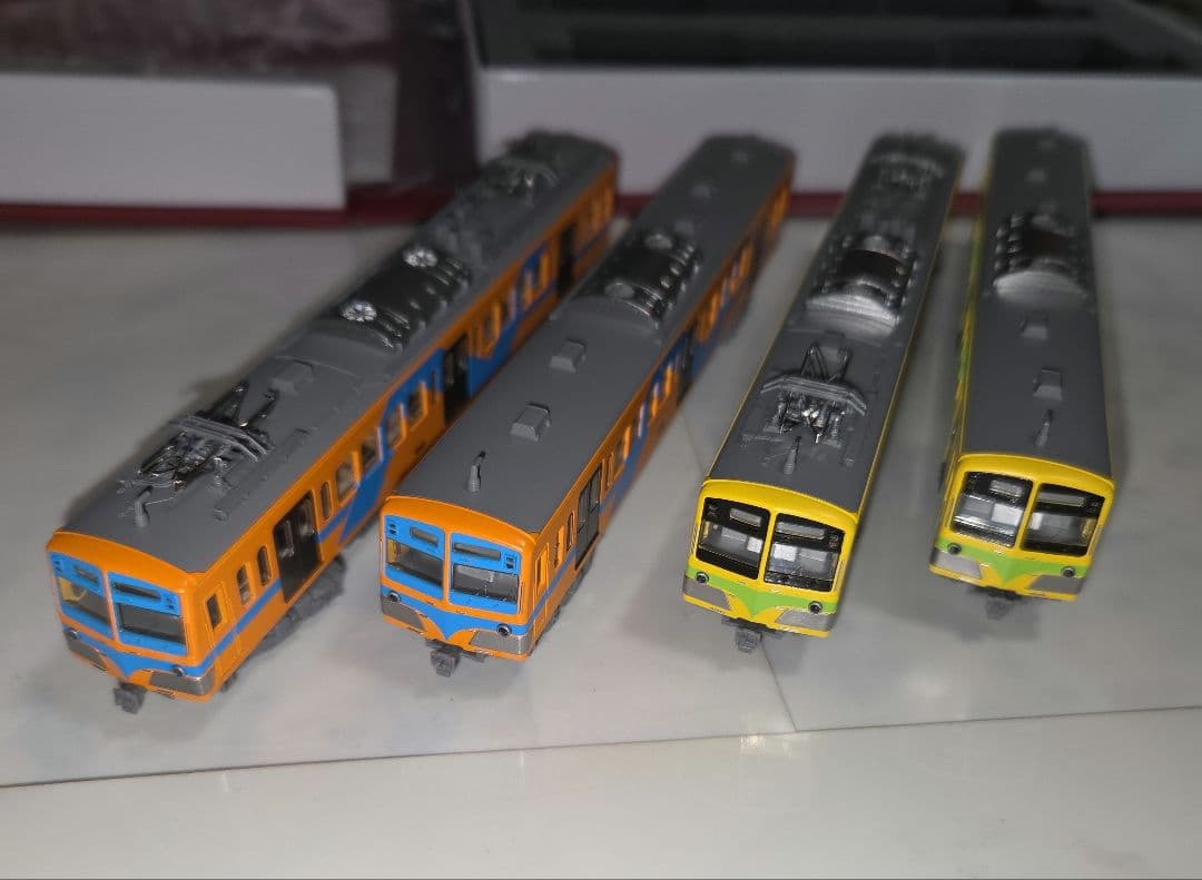 ラウンドハウス(KATO) 流鉄5000形タイプ「流星」「なの花」4両セット