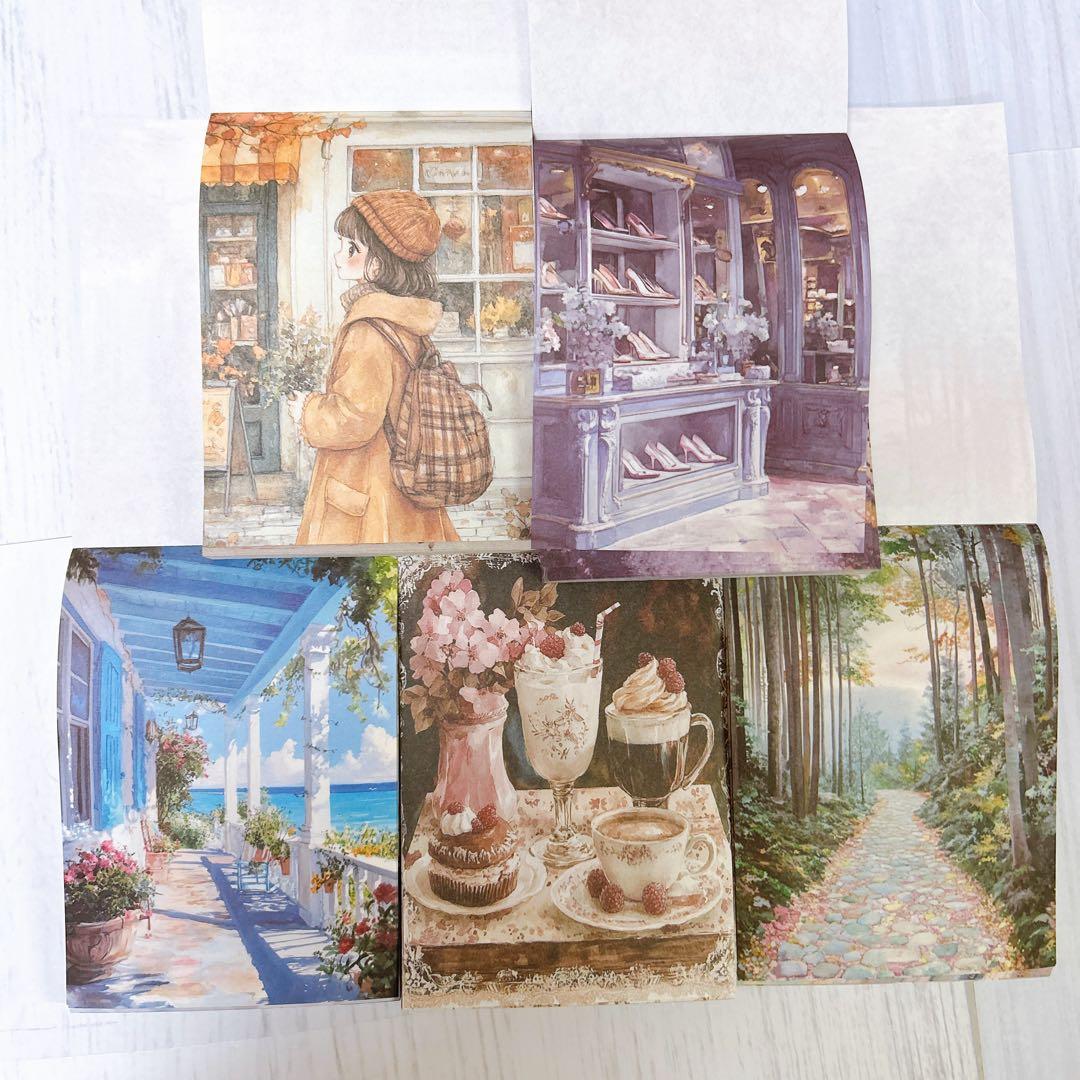 大量★コラージュメモ帳33冊セットまとめ売り！