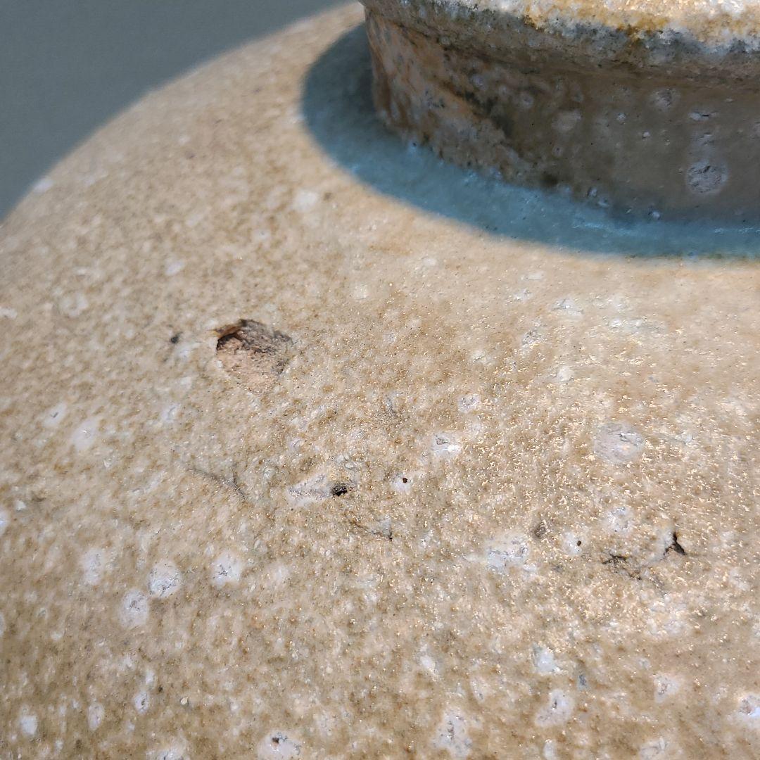 信楽焼 谷穹作 信楽壷 径1尺1.5寸（約35cm） 共箱なし 本物保証