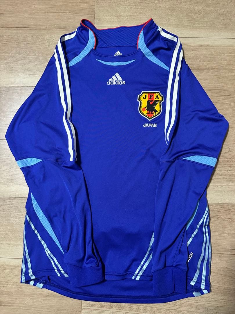 日本代表長袖オーセンティックユニフォーム 2006年W杯 ＋パンツ2枚セット