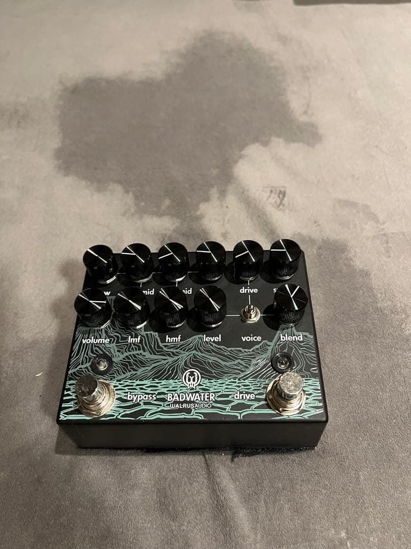 ギター WALRUS AUDIO BADWATER bass pre