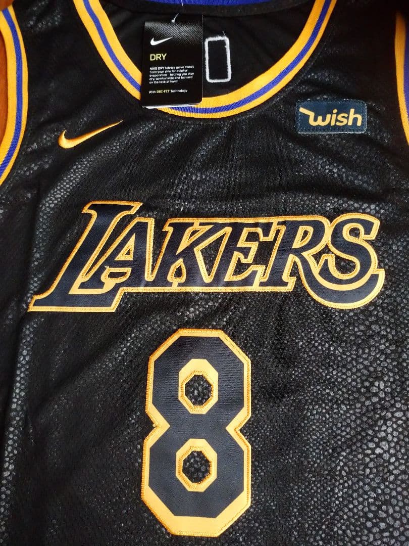 NBAレイカーズ コービー選手 ユニフォーム Mサイズ 新品