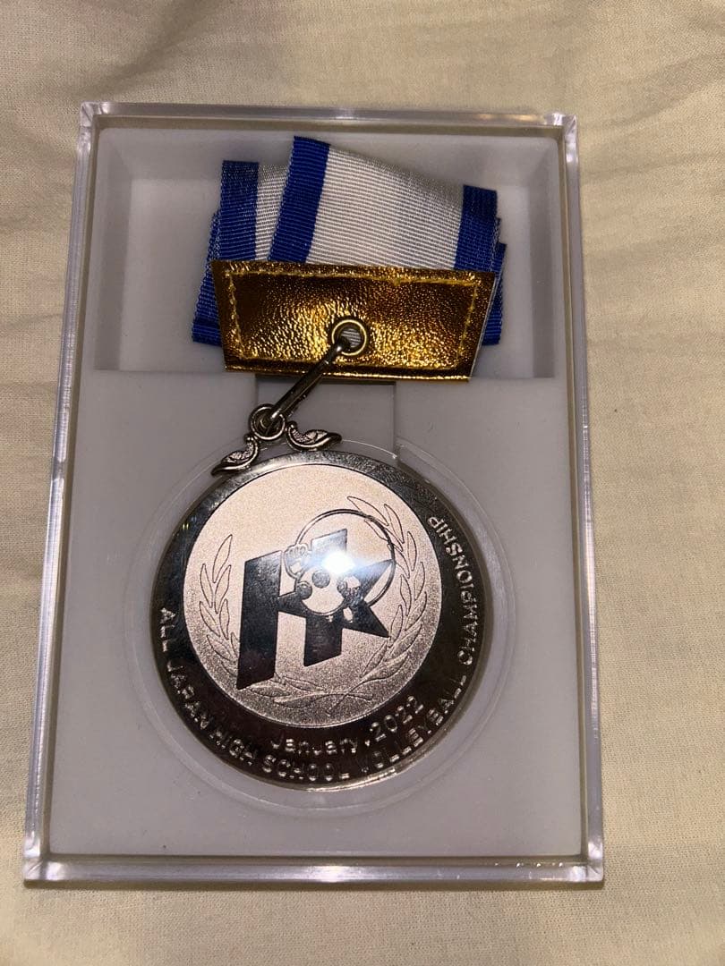 第74回日本バレーボール選手権 (春高)銀メダル