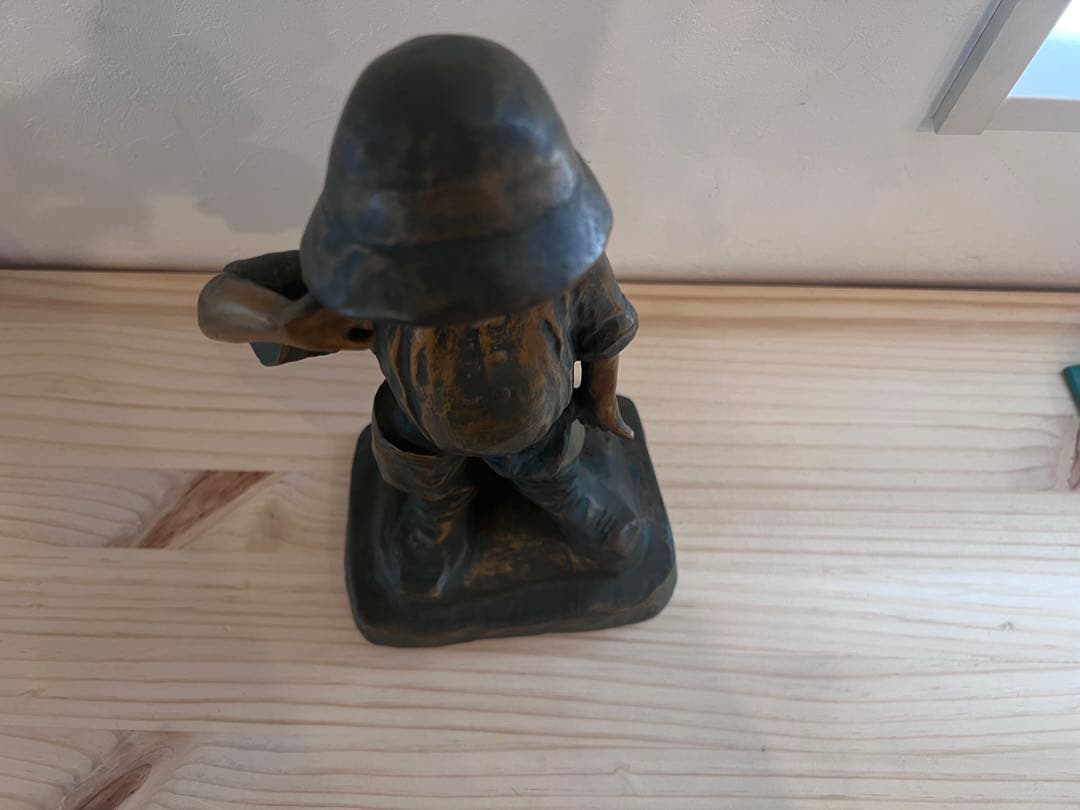 北村　西望 　天真爛漫　『将軍の孫』」　ブロンズ