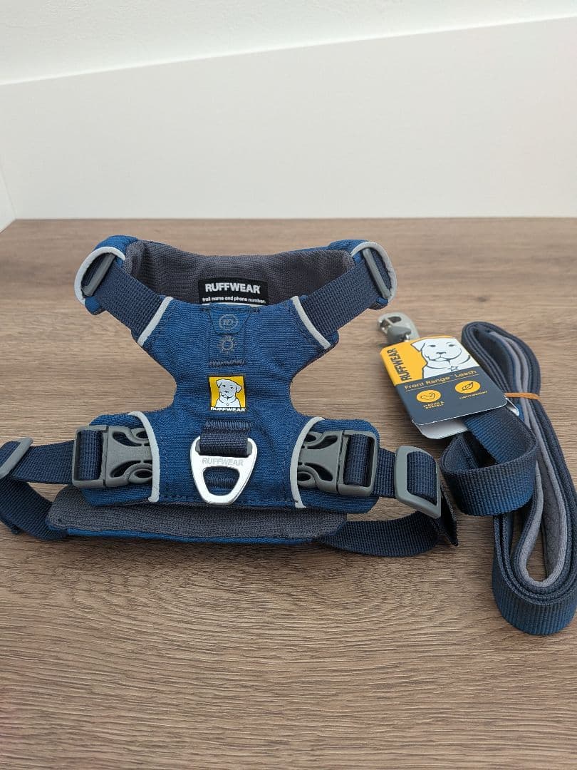 RUFFWEAR フロントレンジハーネス (XXS, BLMN)、リードセット