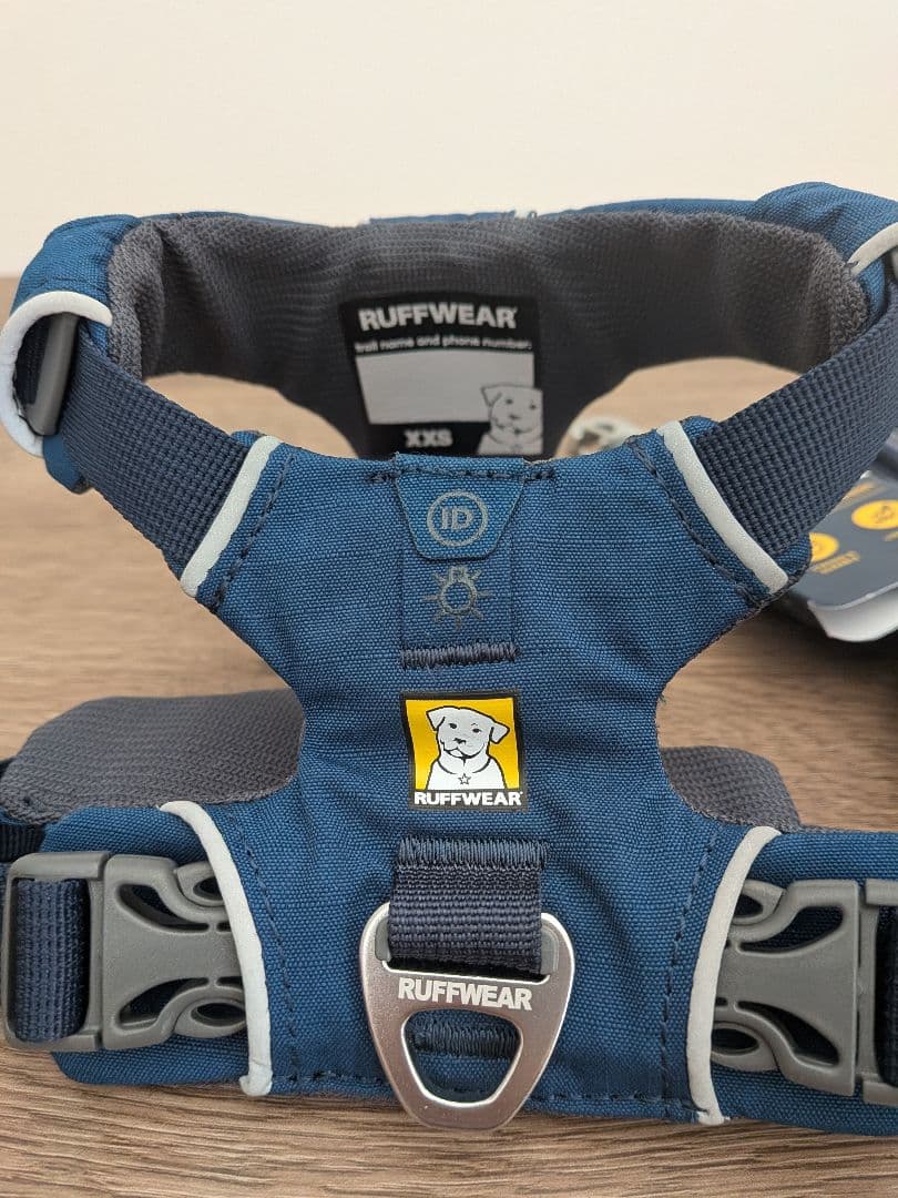 RUFFWEAR フロントレンジハーネス (XXS, BLMN)、リードセット