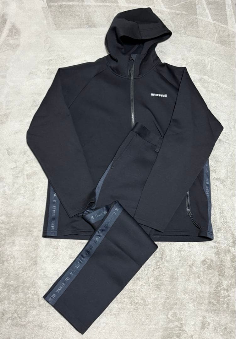 【美品】BRIEFING GOLF メンズ ジャージセットアップ