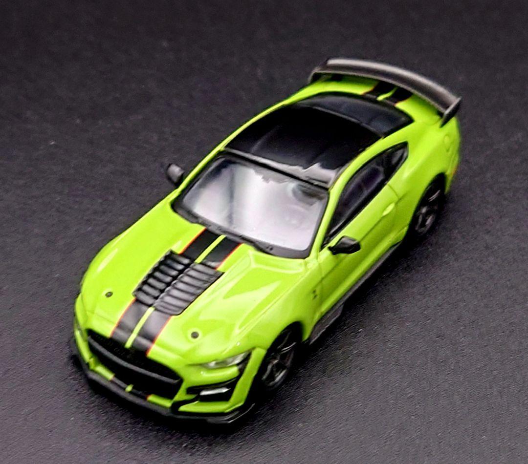 MINI GT Ford Mustang&Porsche Taycan2台セット