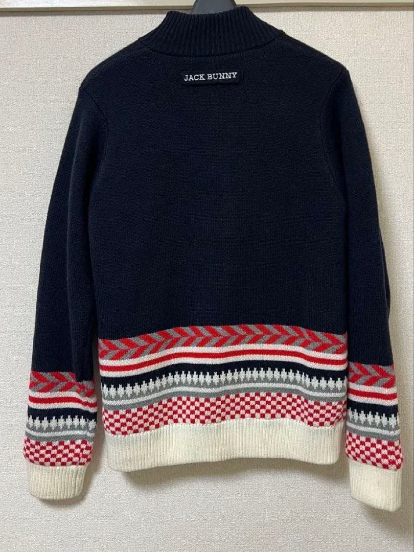 【新品・タグ付】Jack Bunny! ジップアップニットジャケット　サイズ2