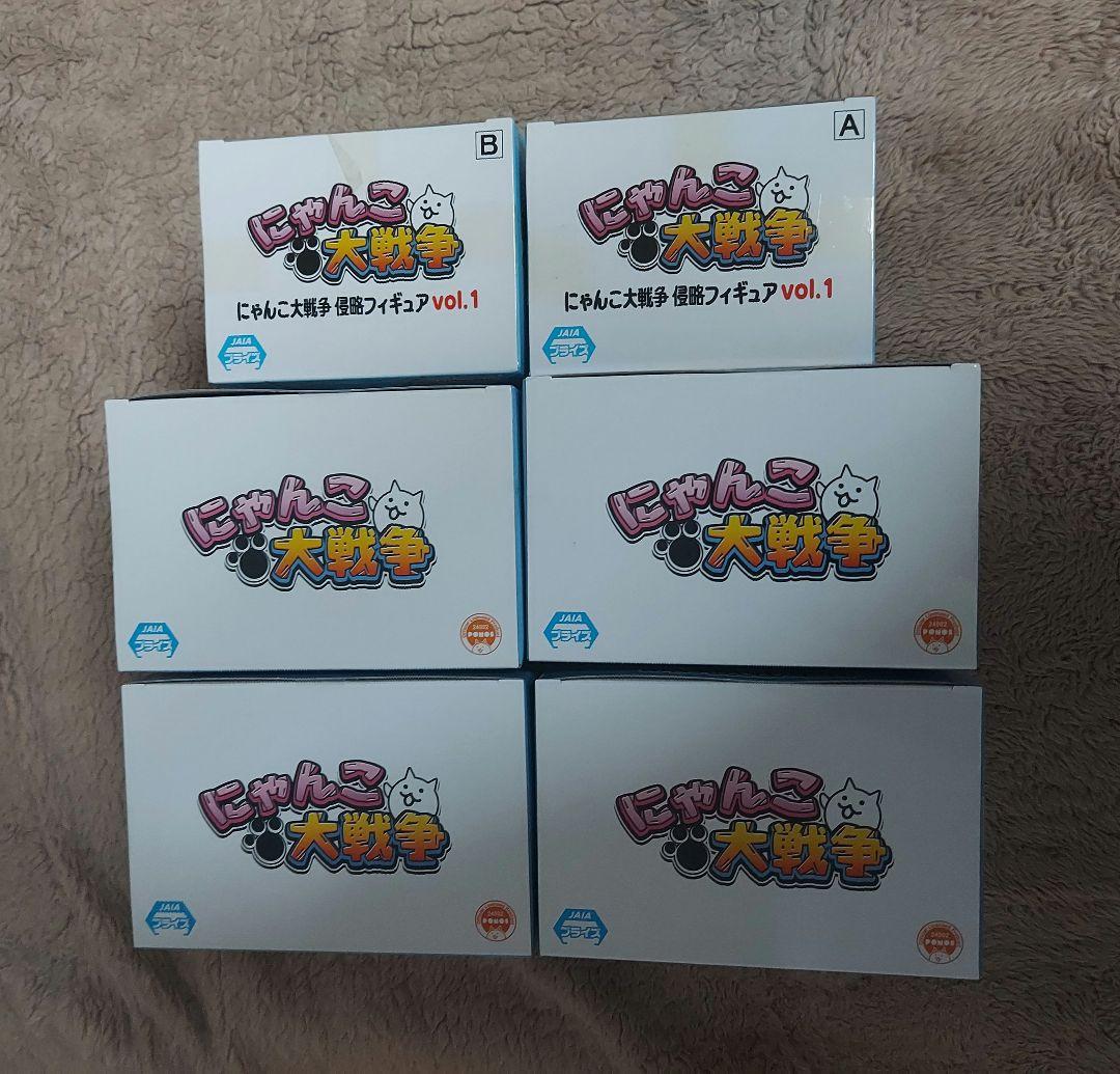 にゃんこ大戦争　侵略　軍団出陣フィギュアセット