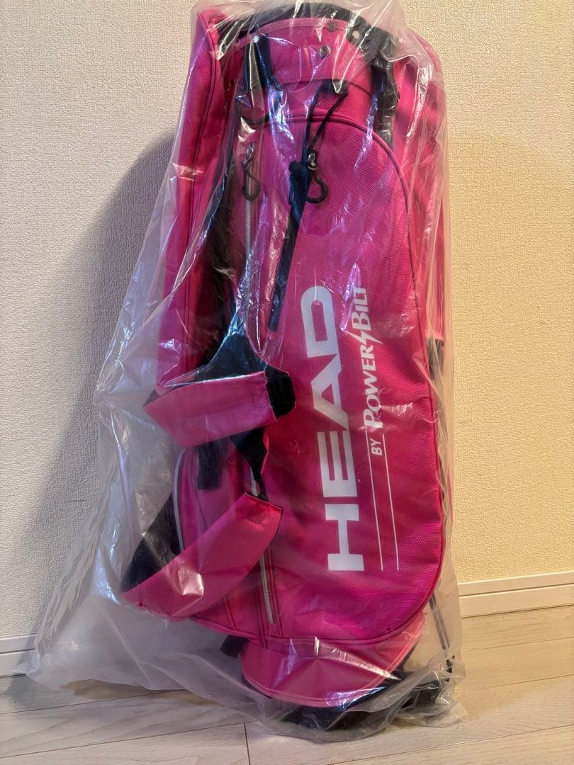 ケンママHEAD POWER 161 ピンク ゴルフバッグ 未使用