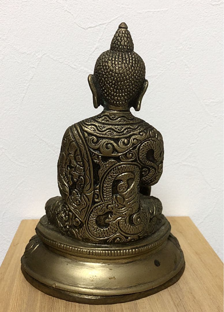 ［中国古玩仏像］・古い仏像 　チベット仏　極細工