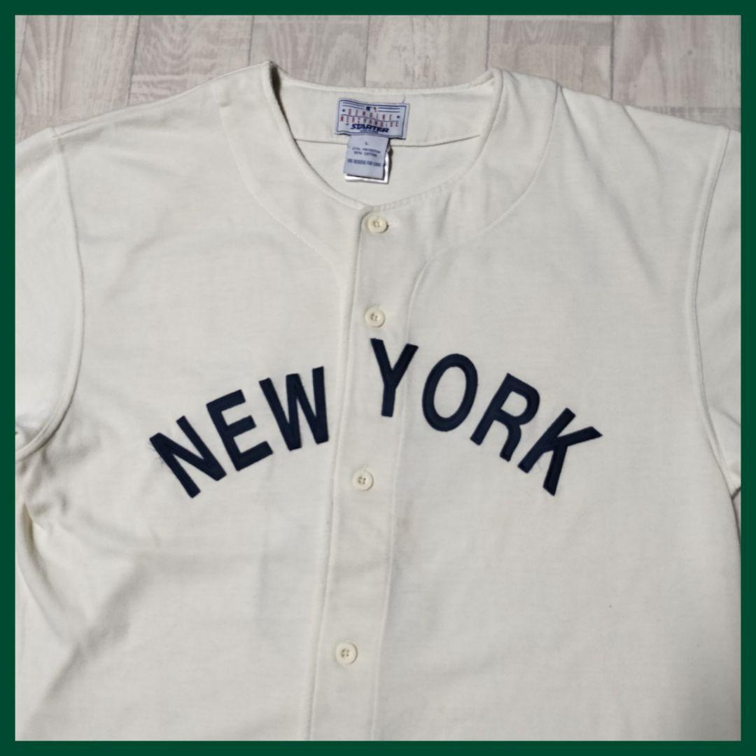 MLB『ニューヨークヤンキース』【ベーブ・ルース】スターター製！ユニフォーム・L