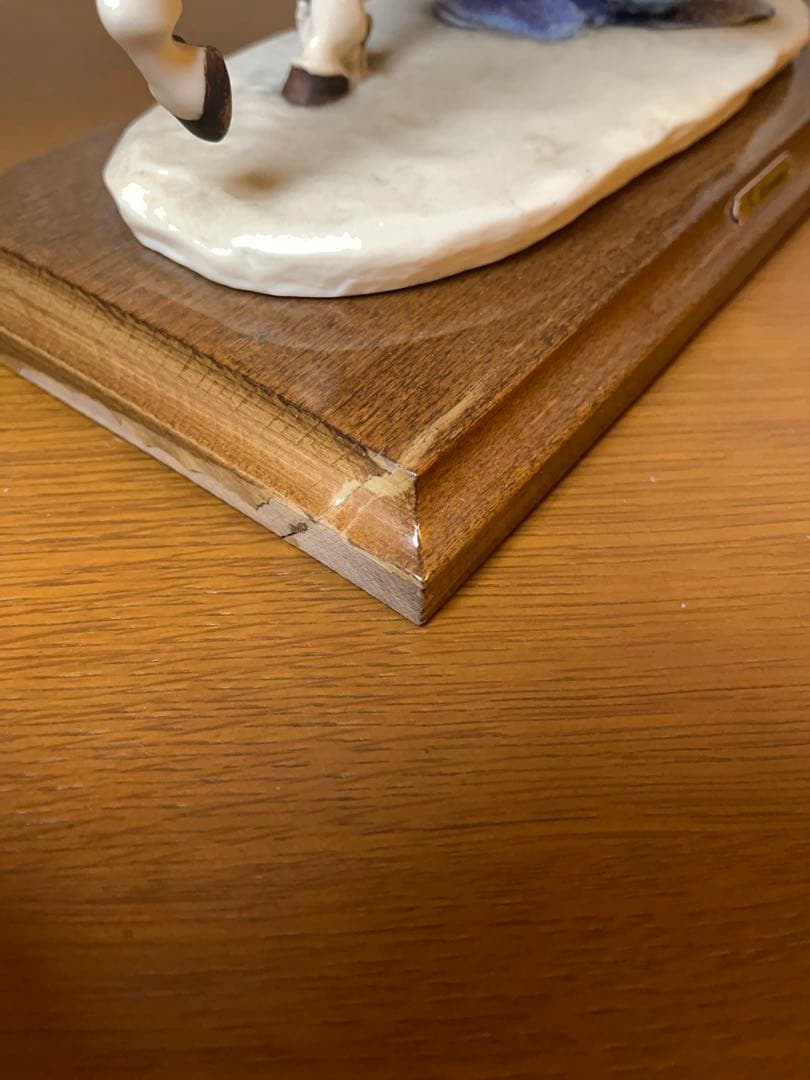 ジョゼッペ アルマーニ フローレンス社 置物 馬 女性