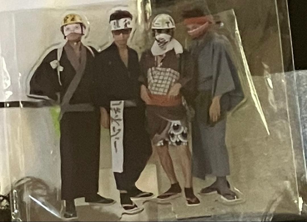 THE TIMERS ザ・タイマーズ　アクリルスタンド　Tシャツ　白黒