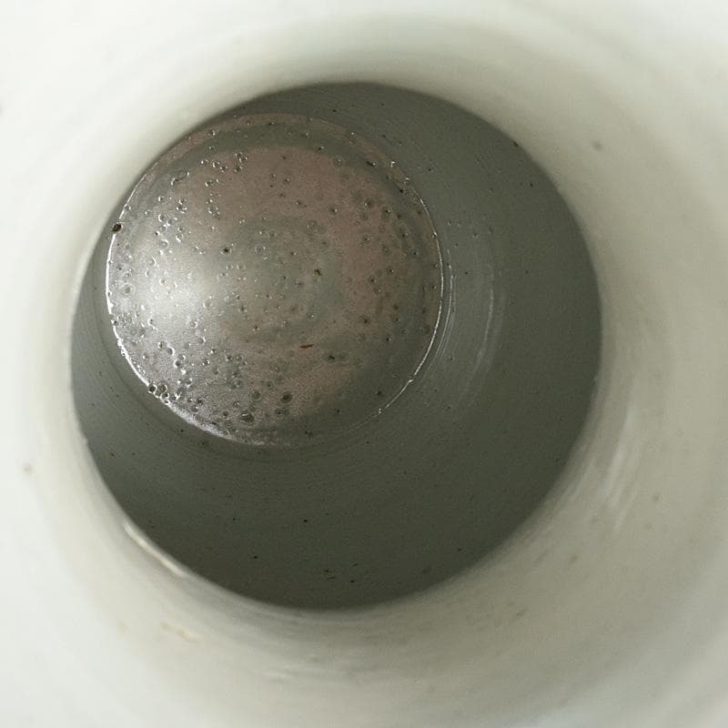 中国　粉彩花鳥文　双耳瓶　高さ約41cm　V　R7643F