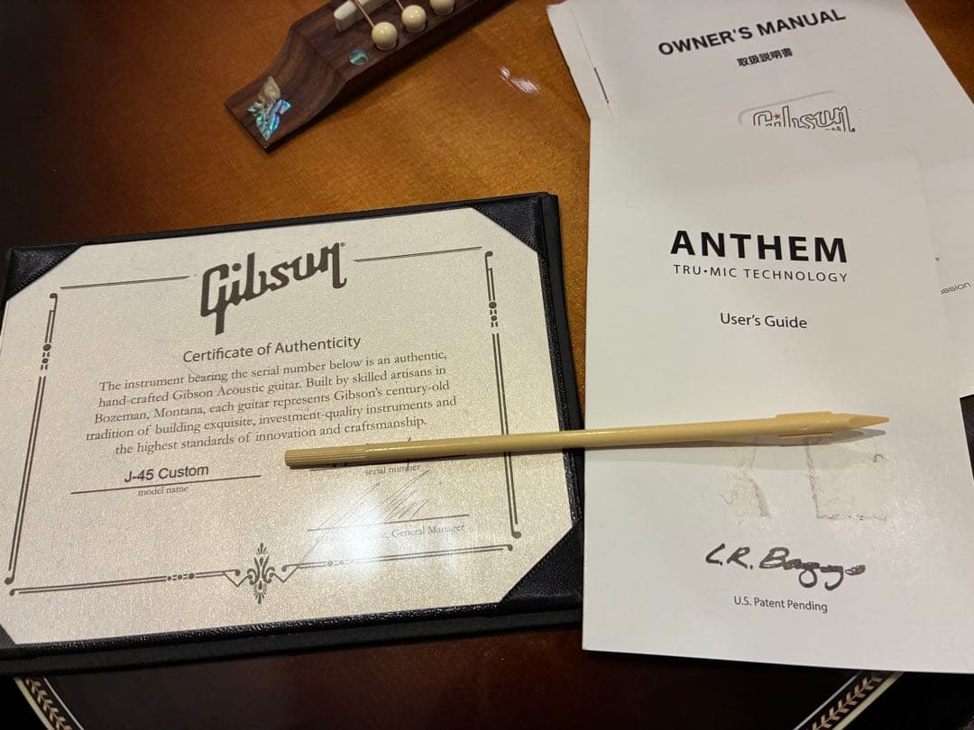 ギター Gibson J-45 Custom Special Rose Anthem