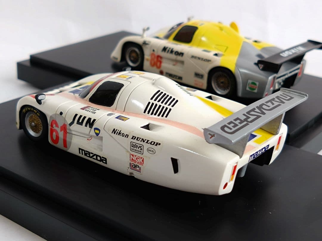 【歴代のルマン車】マツダ 737C86号 & 717C61号車 1/43