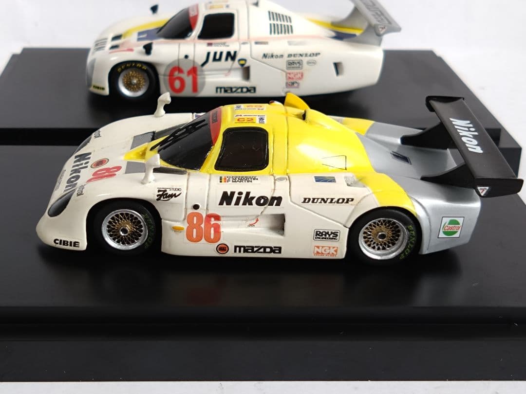 【歴代のルマン車】マツダ 737C86号 & 717C61号車 1/43