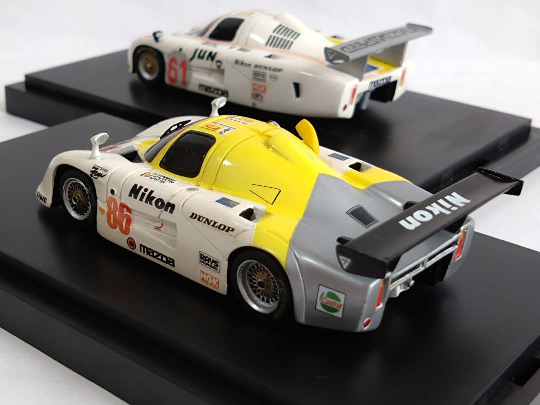 【歴代のルマン車】マツダ 737C86号 & 717C61号車 1/43