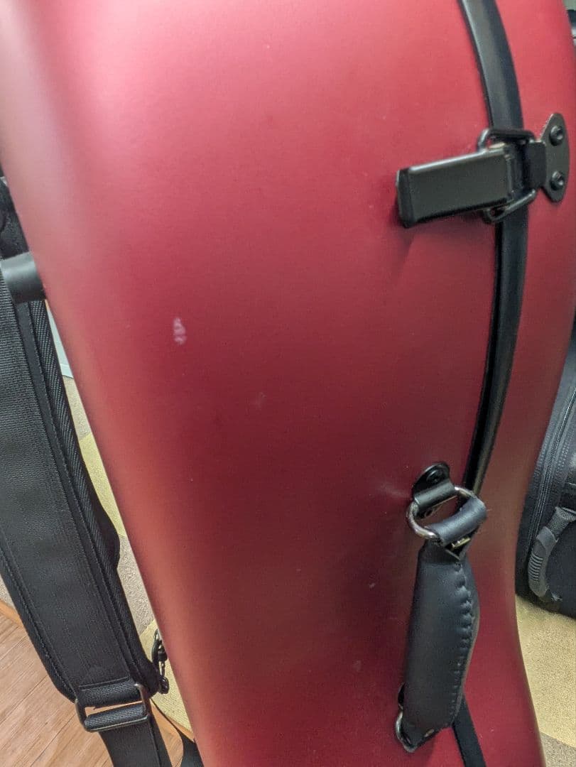 CFC-2S Carbon Mac カーボンマック チェロケース ワインレッド