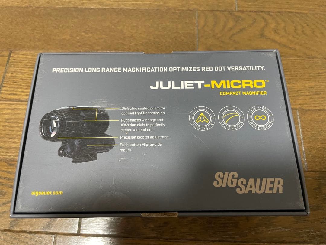 Sig Sauer JULIET3 Micro 3x Magnifierトイガン