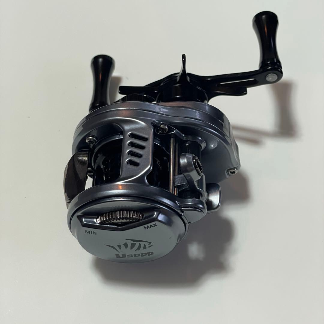 【NEW】超軽量 ベイトフィネスリール　左ハンドル　LEYDUN USOPP