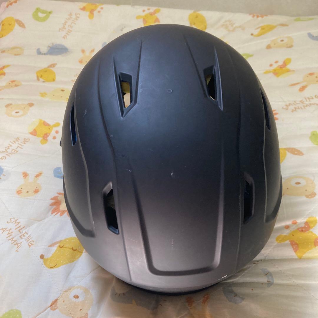 黒色 野球用ヘルメット