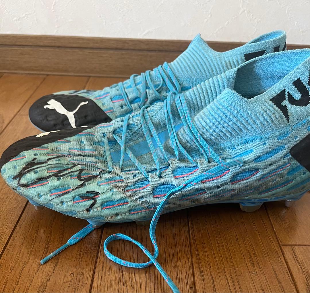 藤枝MYFC 鈴木翔太　実使用スパイク　28cm