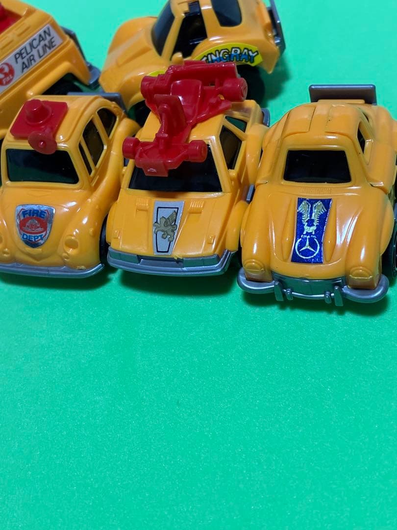 チョロQ、A品番・5台セット・オレンジ色です。