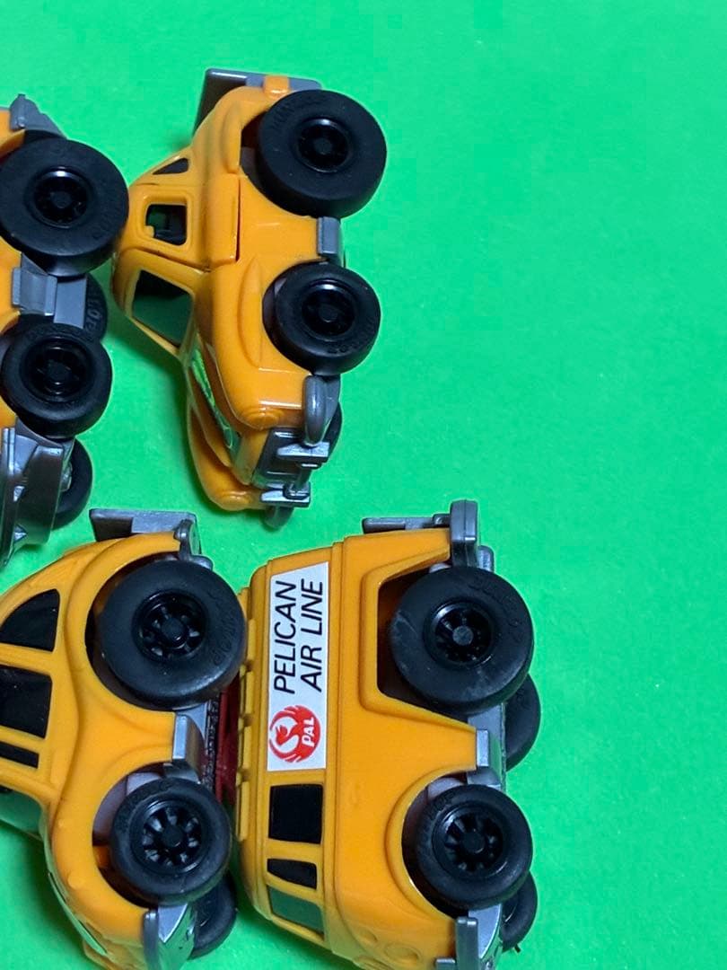 チョロQ、A品番・5台セット・オレンジ色です。