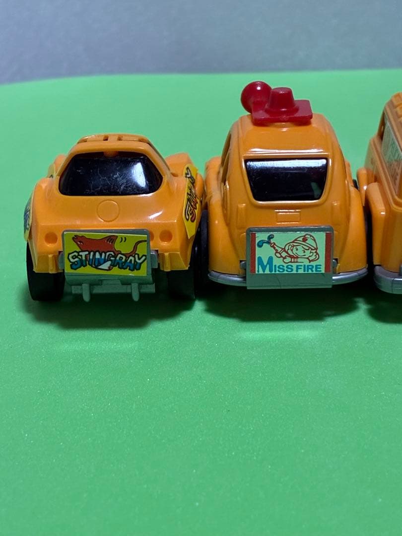 チョロQ、A品番・5台セット・オレンジ色です。